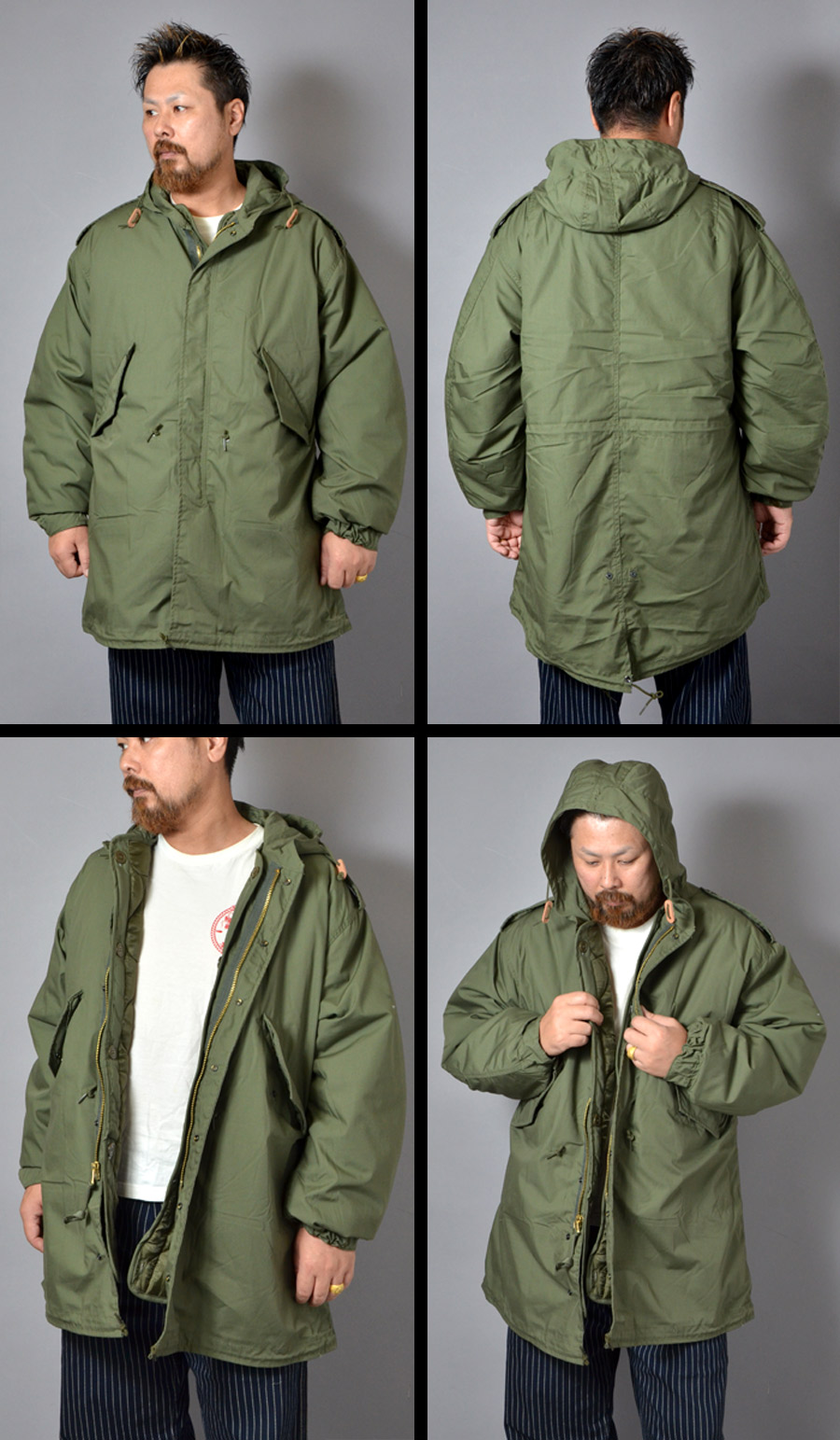 SESSLER（セスラ） M-51 PARKA キルティング ライナー付 A-1951-N