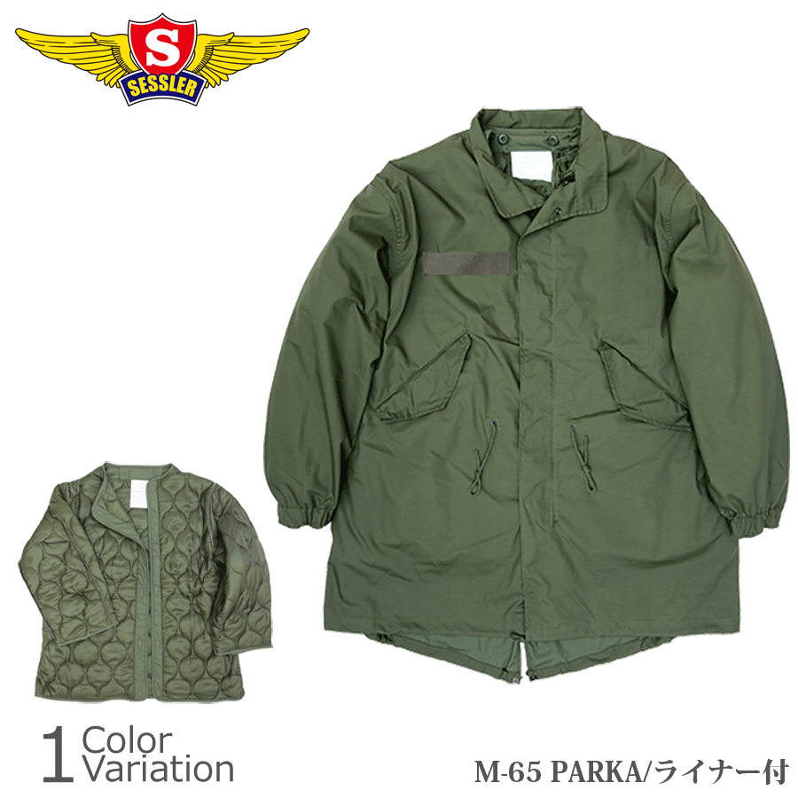 SESSLER（セスラ） M-65 PARKA フィッシュテールパーカ