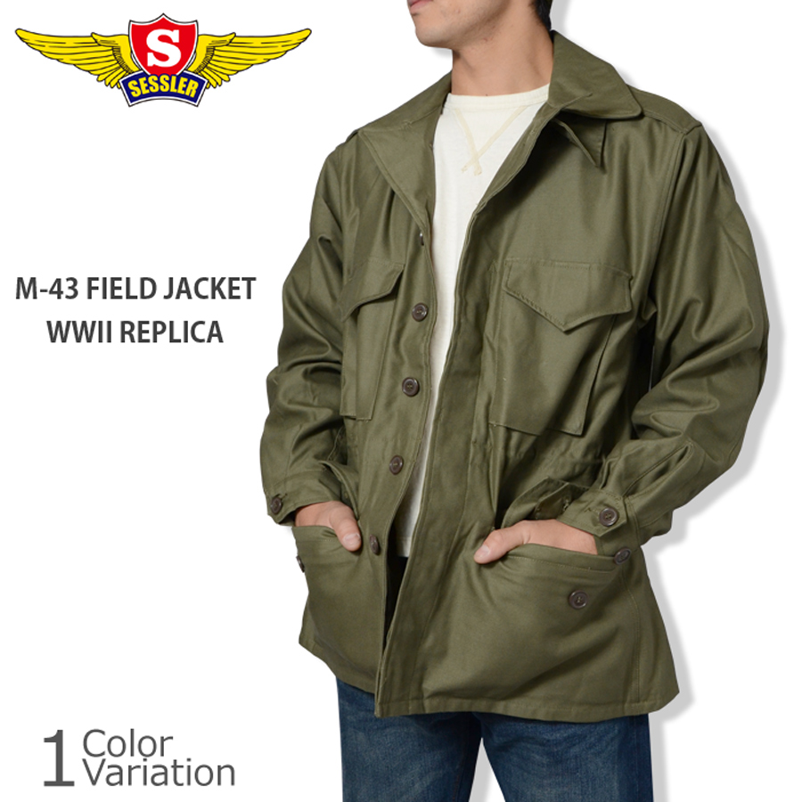 SESSLER（セスラ） M-43 FIELD JACKET WWII REPLICA （M43 フィールド