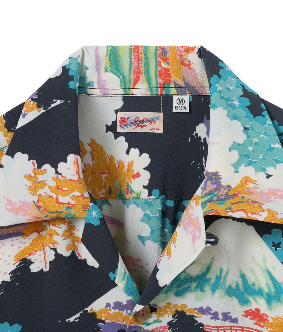 SUN SURF SURF（サンサーフ） RAYON HAWAIIAN SHIRT “ANCIENT CAPITAL