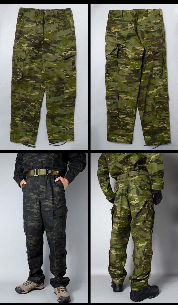 TRU-SPEC（トゥルースペック） BDU パンツ MULTICAM マルチカムファミリー 【中田商店】