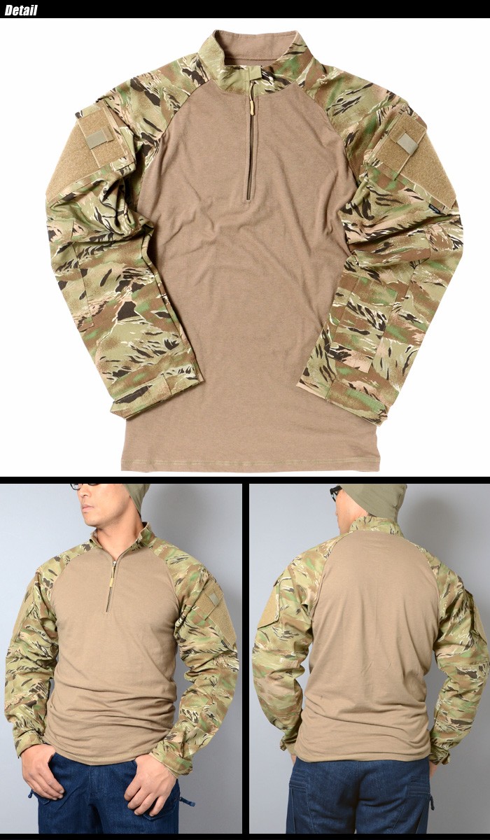 TRU-SPEC（トゥルースペック） 1/4 ZIP COMBAT SHIRT コンバットシャツ