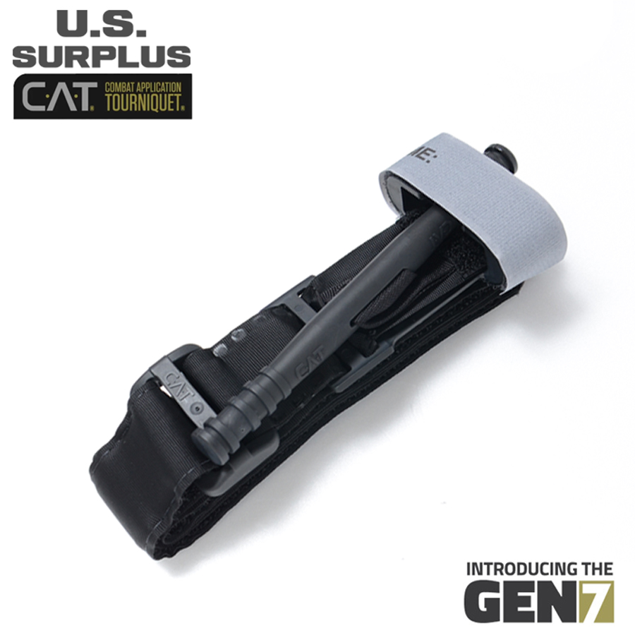 U.S SURPLUS 米軍放出未使用品 GEN7 C-A-T 止血帯 グレーラベル