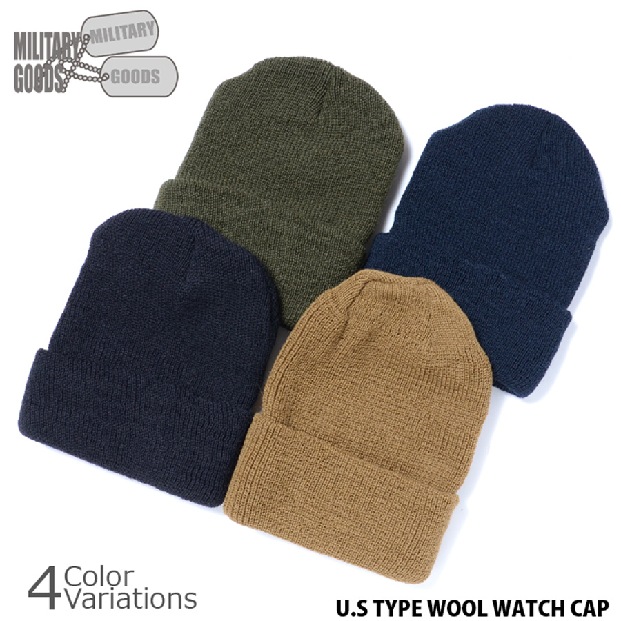 MILITARY GOODS（ミリタリーグッズ） 米軍タイプ WOOL WATCH CAP
