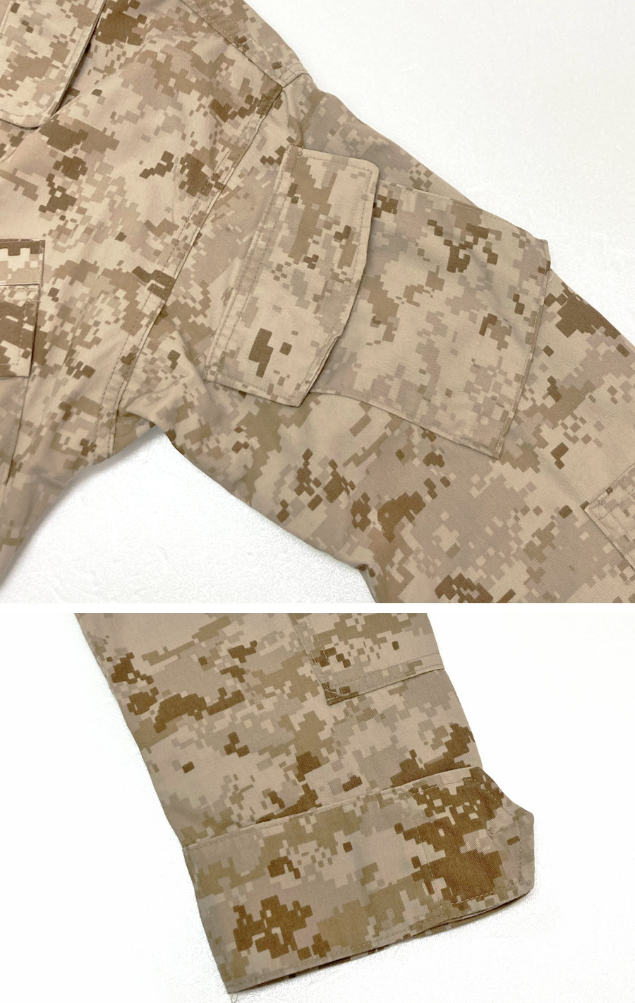 U.S SURPLUS（USサープラス） 米軍放出未使用品 MARPAT DESERT 上下