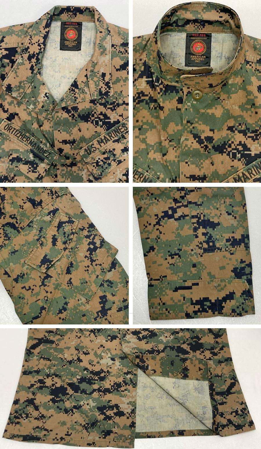 U.S SURPLUS（USサープラス） 米軍放出中古品 MCCUU MARPAT JACKET