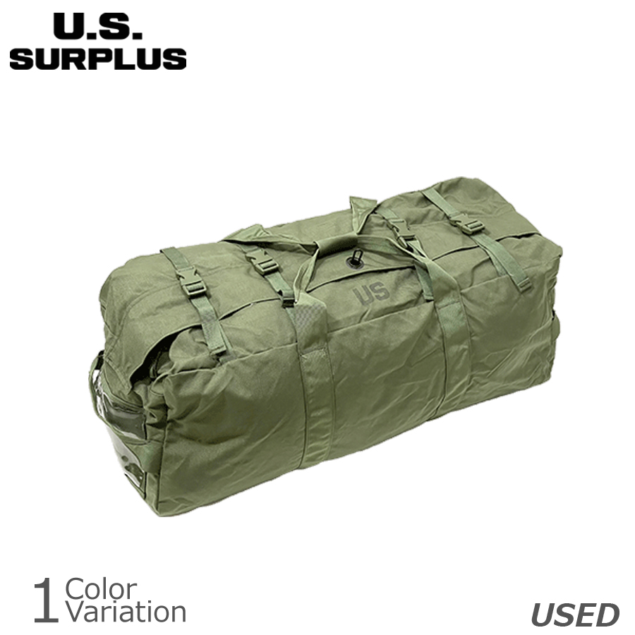 SURPLUS（USサープラス） 米軍放出中古品 DUFFEL BAG 改良型ダッフルバッグ :uss20705943:ミリタリーショップ  SWAT 通販 