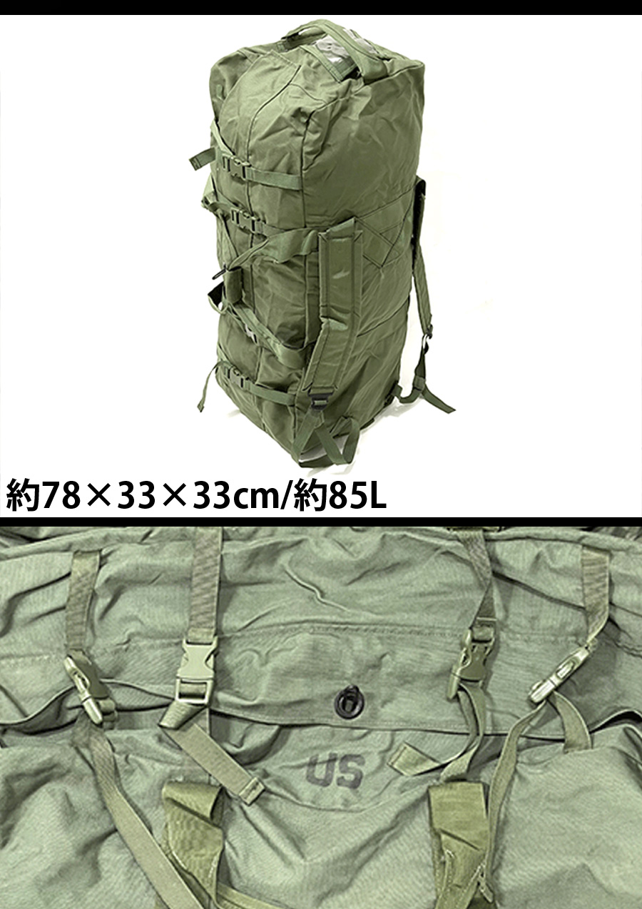 U.S SURPLUS（USサープラス） 米軍放出中古品 DUFFEL BAG 改良型ダッフルバッグ