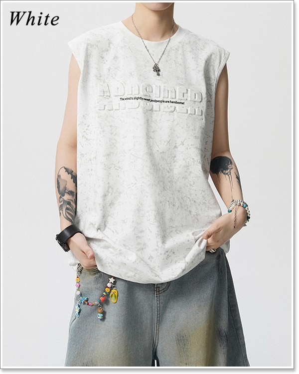 sweet bell ノースリーブ メンズ Tシャツ 袖なし タンクトップ