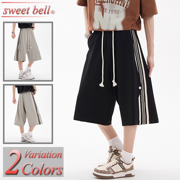 sweet bell ハーフパンツ メンズ 7分丈 七分丈 ひざ下