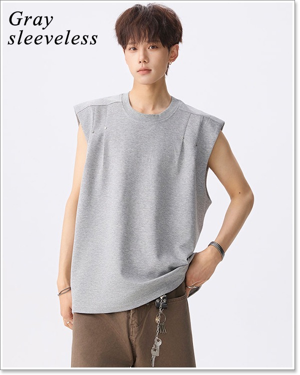 sweet bell ノースリーブ メンズ Tシャツ タンクトップ カットソー 春