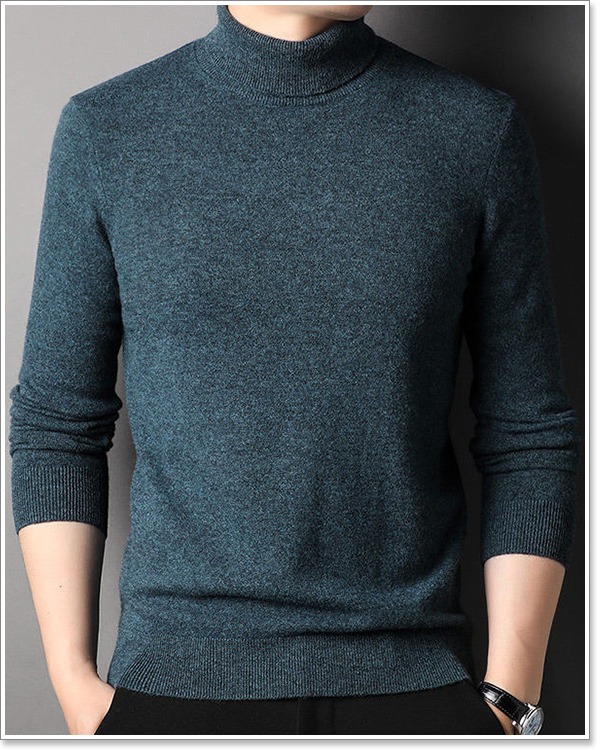 セーター メンズ タートルネック ウール100%「高品質」ニット ブランド zozo 大きいサイズも...