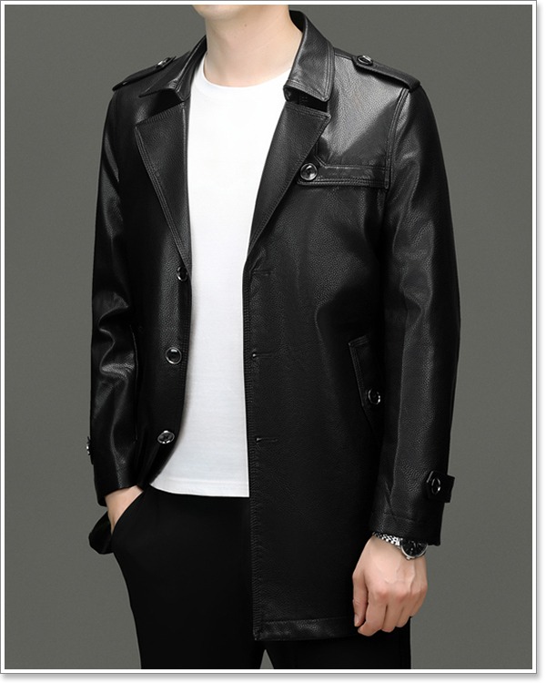 sweet bell レザージャケット メンズ レザーコート ハーフ丈 革ジャン
