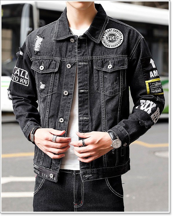 sweet bell 【特価】デニムジャケット メンズ Gジャン ジージャン 春