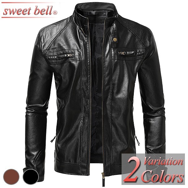 sweet bell レザージャケット メンズ ライダース ジャケット 革