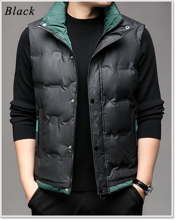 sweet bell 【特価】ダウンベスト メンズ 春 秋 冬 高品質 軽い 暖かい