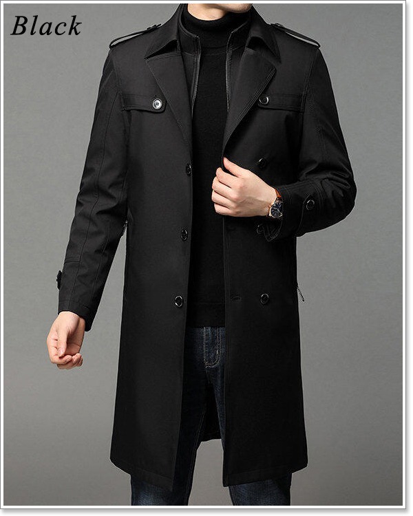 sweet bell 【特価】コート メンズ トレンチコート 高品質 春 秋 冬