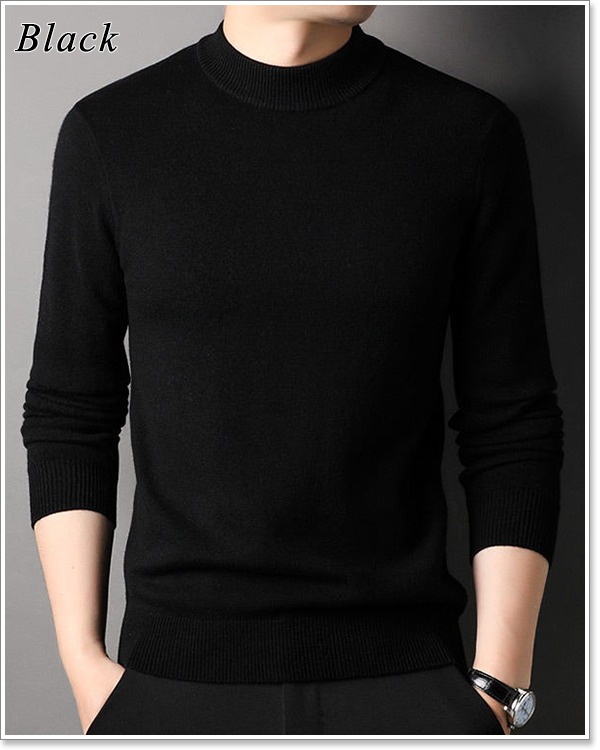 セーター メンズ ハイネック ウール100%「高品質」ニット ブランド zozo 大きいサイズも充実...