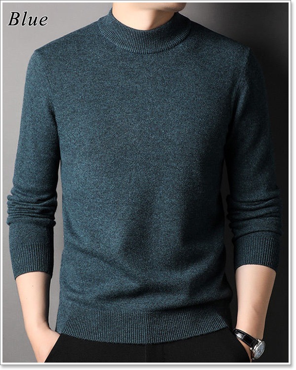 セーター メンズ ハイネック ウール100%「高品質」ニット ブランド zozo 大きいサイズも充実...