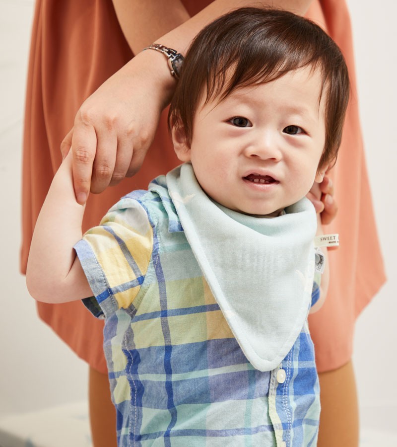 SweetMommy（スウィートマミー） ベビー スカーフ風スタイ よだれかけ