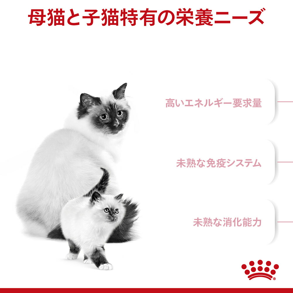 【2kg×4袋】ロイヤルカナン マザー＆ベビーキャット (猫・キャット) [正規品]｜sweet-pet｜02