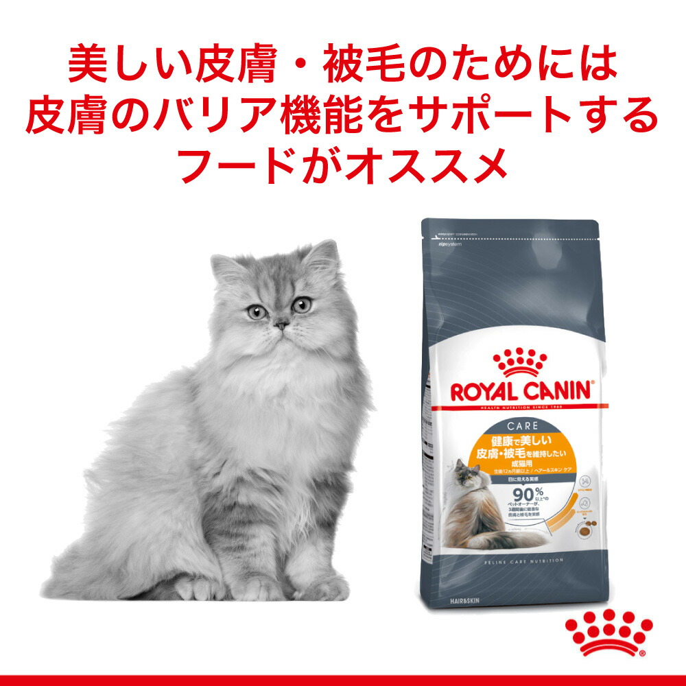ロイヤルカナン ヘアー＆スキン猫用 2kg (猫・キャット) [正規品 
