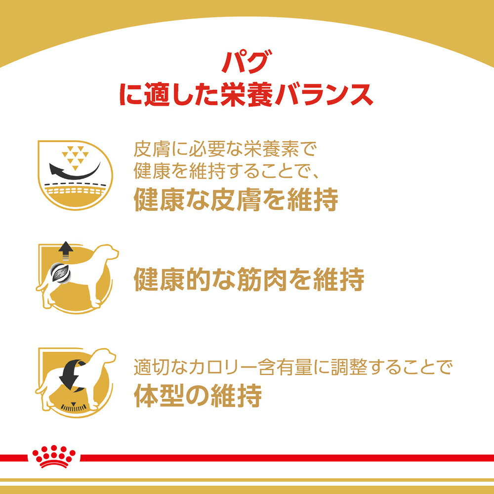 【1.5kg×2袋】ロイヤルカナン パグ 成犬・高齢犬用 (犬・ドッグ) [正規品] | ロイヤルカナン | 02