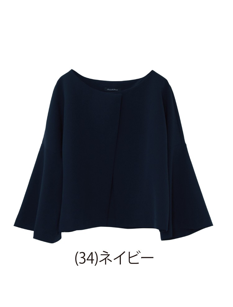 ジャケット ベルスリーブ ノーカラー 結婚式 お宮参り 秋 冬 ポンチョ