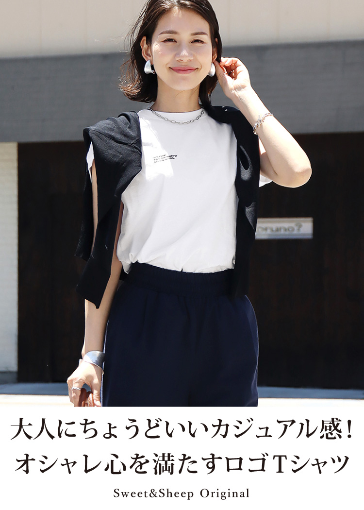Tシャツ ロゴ レディース 夏 半袖 トップス 刺繍 大人
