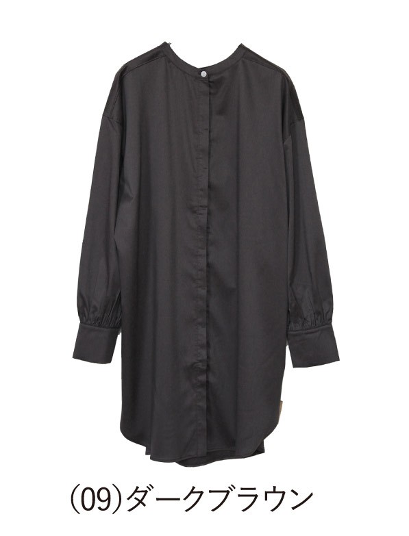 ブラウス シャツ チュニック レディース トップス 30代 40代 バンド