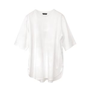 トップス Tシャツ 白T ｔシャツ レディース シンプル コットン 綿 100％ ゆったり 半袖 5...