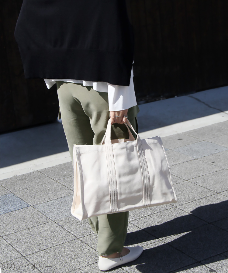 トートバッグ レディース 帆布 大きめ a4 30代 40代 50代 おしゃれ ハンド 大人 キャンバス アイボリー カジュアル シンプル きれいめ ファッション小物 |  | 04
