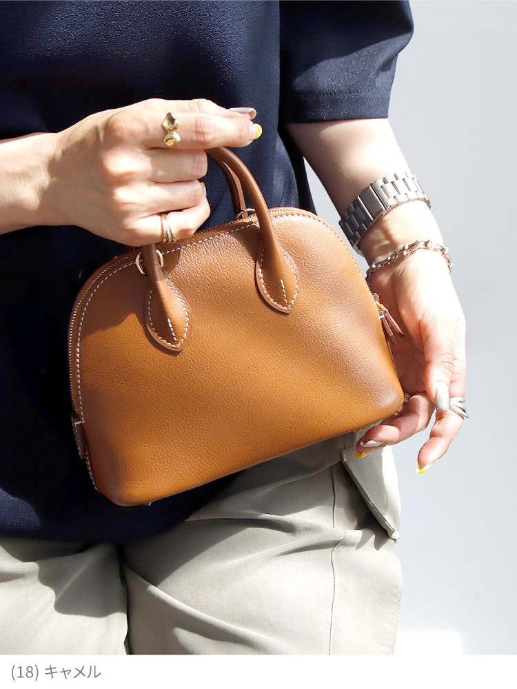 ミニバッグ ボストンバッグ 本革 レザー 牛革 レディース バッグ ミニ