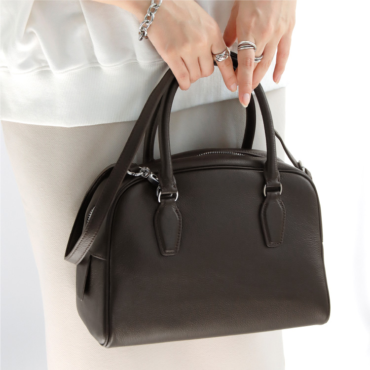 ミニバッグ ボストンバッグ ショルダーバッグ 本革 レザー 牛革