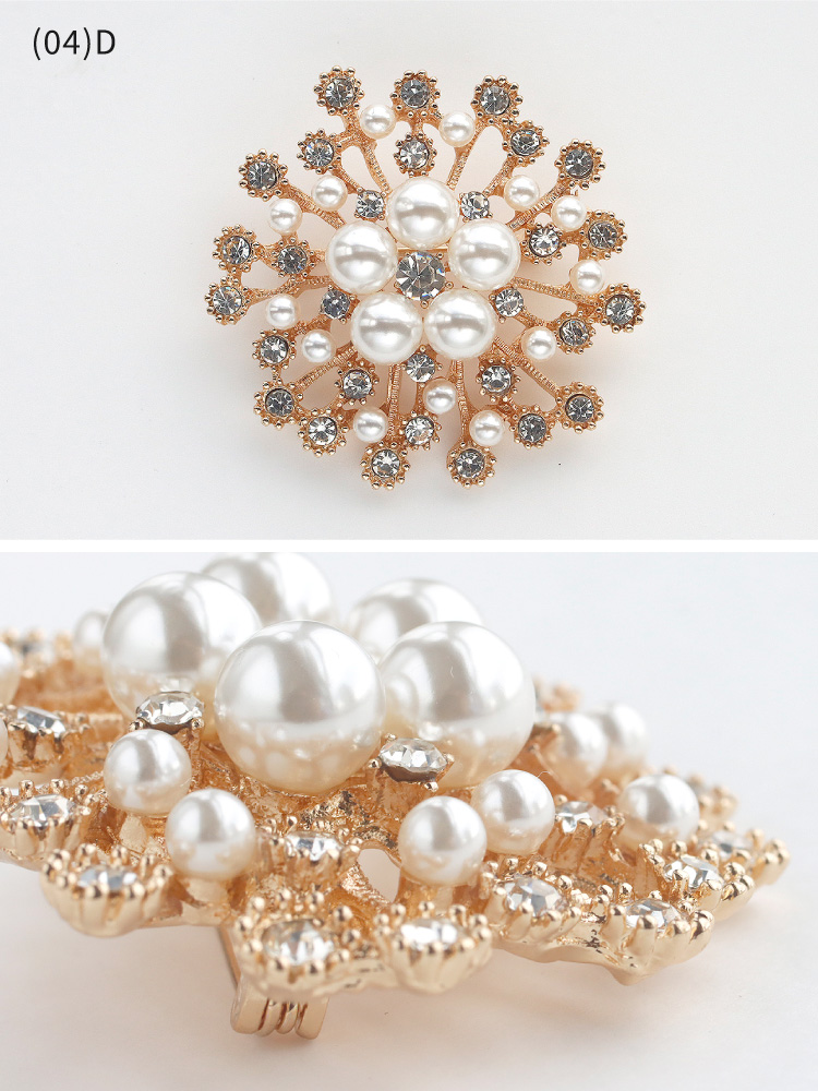 ブローチ パール 七五三 お宮参り 入学式 卒業式 卒園式 入園式 華やか