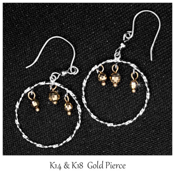 k18WG ピアス TIFFANY＆Co.】ティファニー『K18WG フェザー ピアス』1週間保証