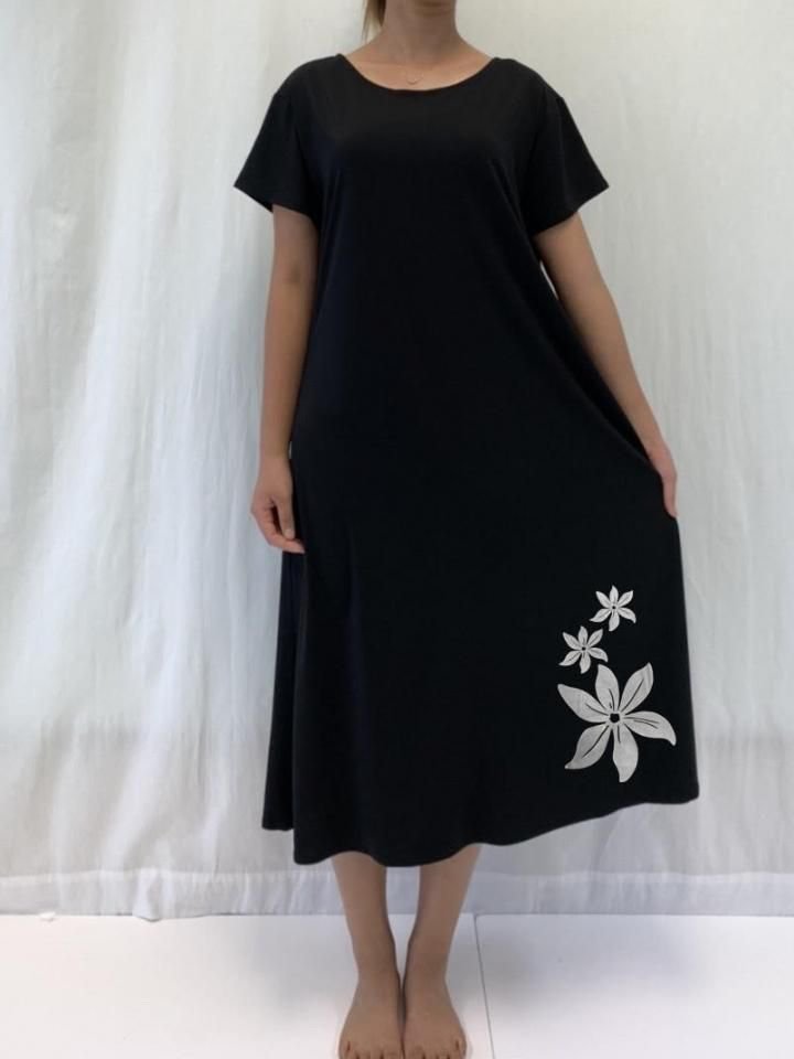 ロングTシャツワンピース(Aラインワンピース)...の詳細画像2