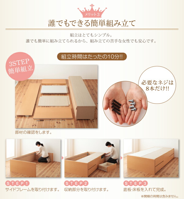 【限定品】 ベッド ダブルベッド ダブル ベット シングルベッド セミダブルベッド 薄型プレミアムポケットコイルマットレス付き セミシングル ショート丈 組立設置付 【VQL1280826024】(46828円)