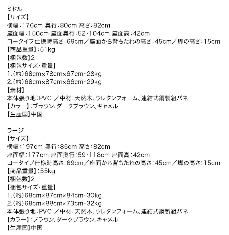 「送料無料・年末感謝」 コーナーカウチソファ ソファ l字 ヴィンテージ コーナーカウチソファ ミドルサイズ 【PET1103146874】(40332円)