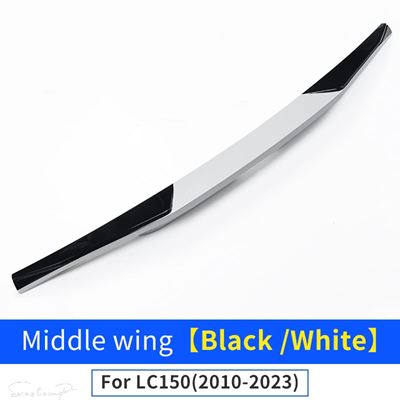 互換品 トヨタ ランドクルーザープラド150 2010-2023年式用リアドアテールカースポイラー モールディングスタイリング LC150用エクステリア装飾アクセサリ_1