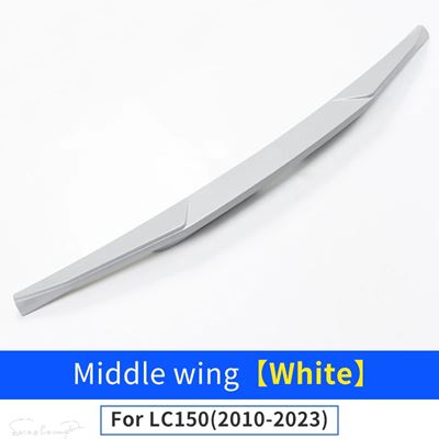 互換品 トヨタ ランドクルーザープラド150 2010-2023年式用リアドアテールカースポイラー モールディングスタイリング LC150用エクステリア装飾アクセサリ_2