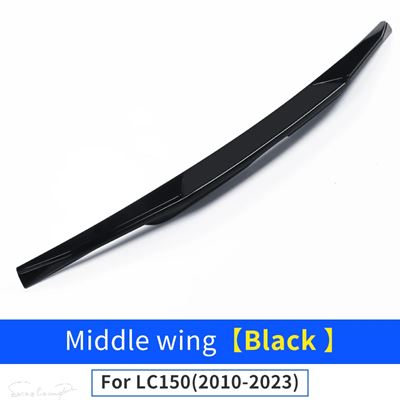 互換品 トヨタ ランドクルーザープラド150 2010-2023年式用リアドアテールカースポイラー モールディングスタイリング LC150用エクステリア装飾アクセサリ_3