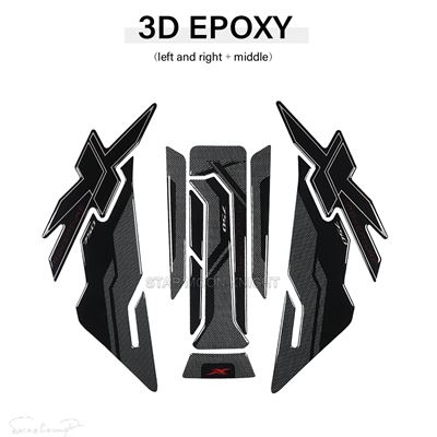 互換品 ホンダ NC750X 2021年2022年NC 750 X NC 750X用アクセサリー PVC燃料タンク用ビニールステッカー_2
