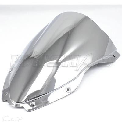 互換品 ZX10R ZX-10R ZX 10R用バイクダブルバブルウインドシールドウインドス カワサキ 2016年 2017年 2018年 2019年 2020年_5