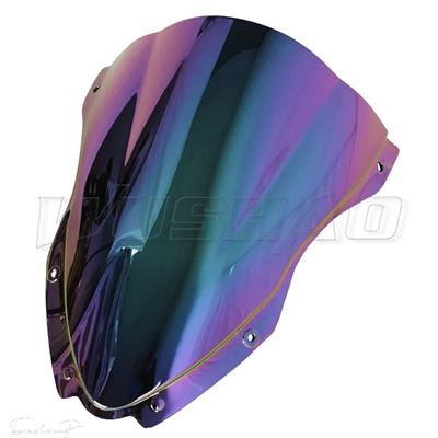 互換品 ZX10R ZX-10R ZX 10R用バイクダブルバブルウインドシールドウインドス カワサキ 2016年 2017年 2018年 2019年 2020年_3