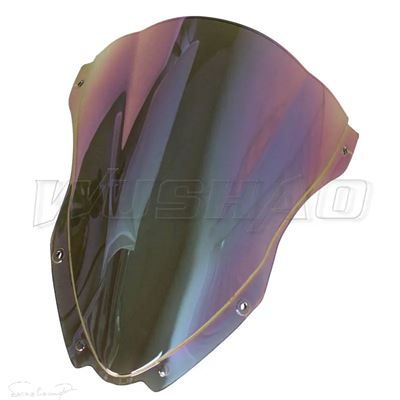 互換品 ZX10R ZX-10R ZX 10R用バイクダブルバブルウインドシールドウインドス カワサキ 2016年 2017年 2018年 2019年 2020年_4