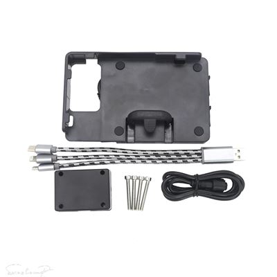 互換品 BMW NEW FOR BMW R1250RS R 1250 RS バイク アクセサリー GPS マウント 携帯電話 ナビゲーションブラケット USB 電話充電 R1250RS_2