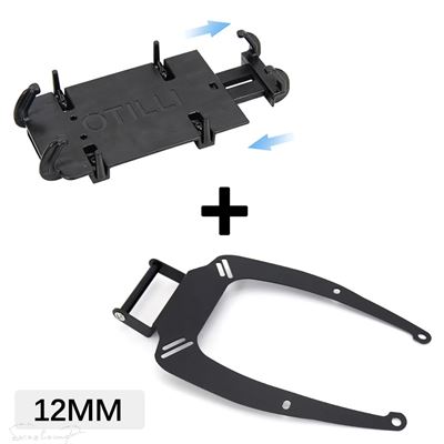 互換品 ヤマハ NMAX 155 2015年 - 2020年用 新型 NMAX155 アルミニウムナビゲーションブラケットホルダー GPS 電話スタンドフレーム 2019年 2018年_5