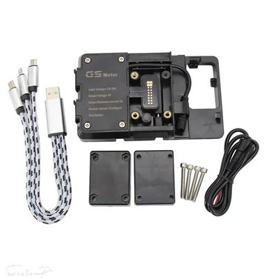 互換品 BMW R 850/1150 RT R1150RT R850RT用 新型バイク用電話スタンドホルダー 電話ナビゲーションプレートブラケット モデル用ハンドルバーマウント_2
