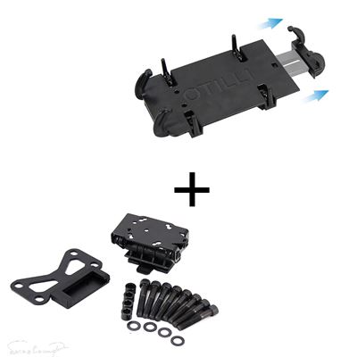 互換品 BMW R 850/1150 RT R1150RT R850RT用 新型バイク用電話スタンドホルダー 電話ナビゲーションプレートブラケット モデル用ハンドルバーマウント_4